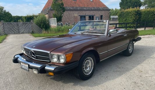 Mercedes W107 450 SL 1977 — SOLD