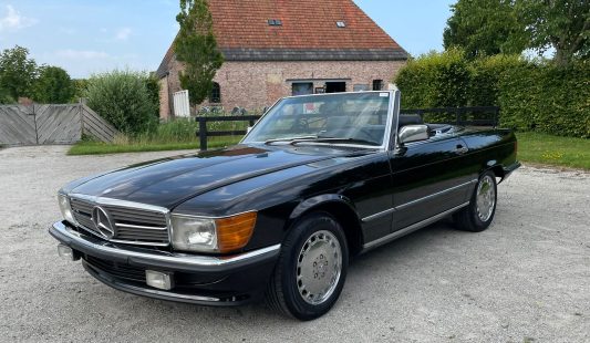 Mercedes W107 560 SL 1987 — SOLD