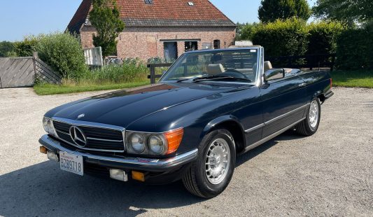 Mercedes W107 280 SL 1985 (Euro) — SOLD