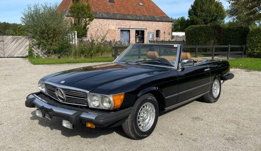 Mercedes W107 380 SL 1983 — SOLD