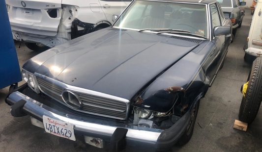 Mercedes W107 380 SL 1983 — SOLD