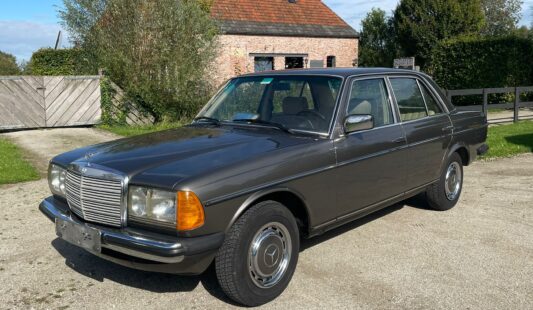 Mercedes W123 230 E 1981 — SOLD