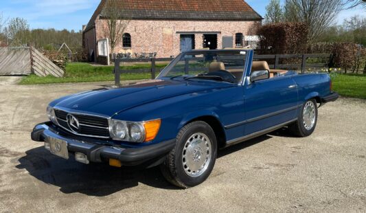 Mercedes W107 380 SL 1983 — SOLD