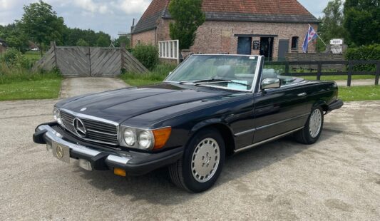 Mercedes W107 380 SL 1985 — SOLD