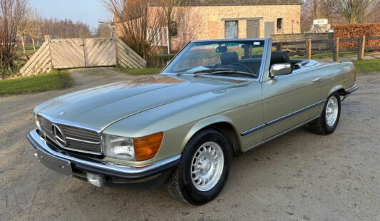 Mercedes W107 380 SL 1985 — SOLD