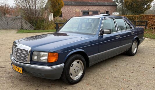 Mercedes W126 300 SE 1987 — SOLD