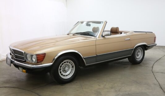 Mercedes W107 500 SL 1985 — SOLD