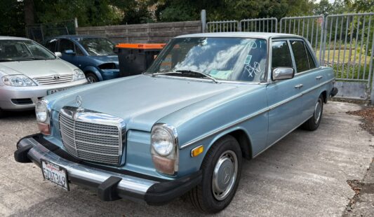 Mercedes W115 240 D 1974 — SOLD